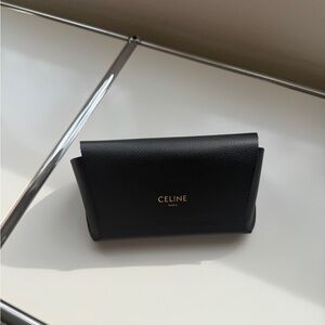 Celine Black sunglasses case/pouch
